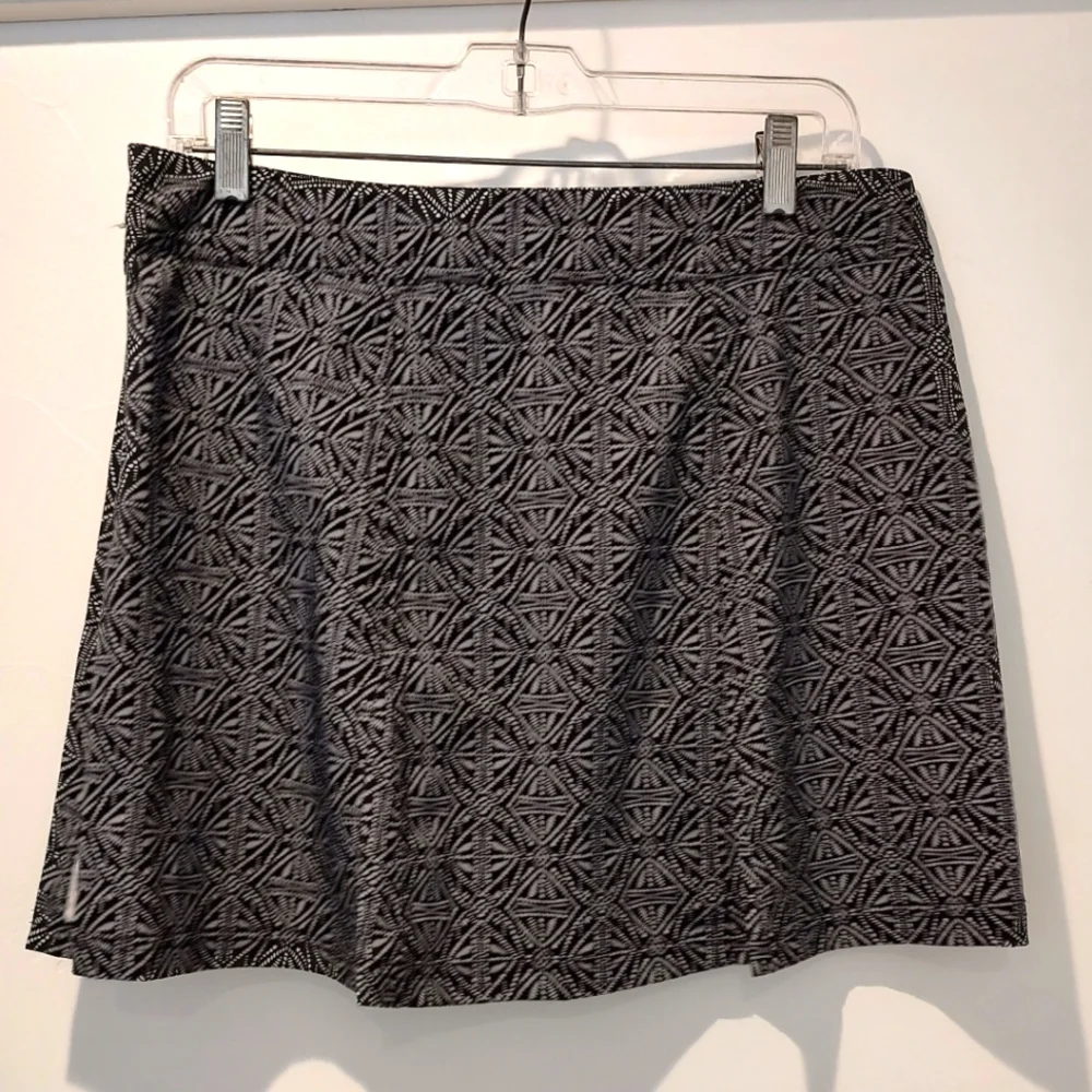 RipSkirt Hawaii Skirt Black Pearl Batik Adjustable Waist Length 1 Size M